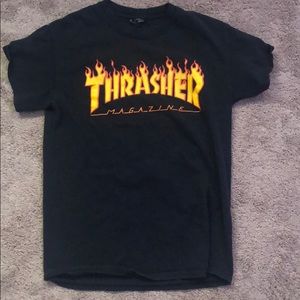 A thrasher t shirt
